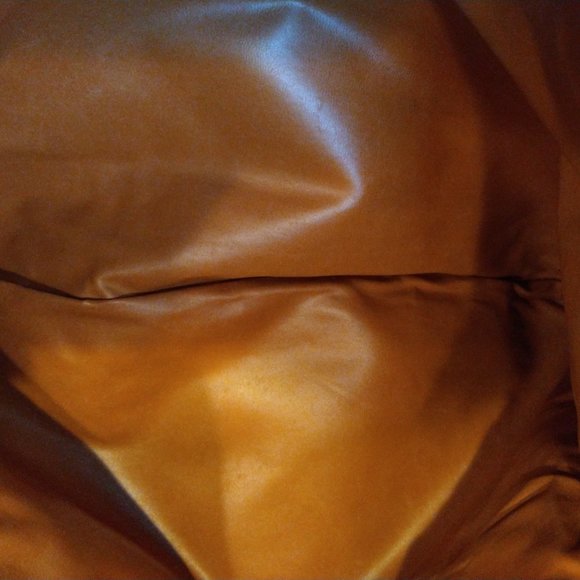 VINTAGE CHARLES KLEIN - MADE IN ITALY - BEIGE WITH BROWN ACCENTS - Picture 8 of 10